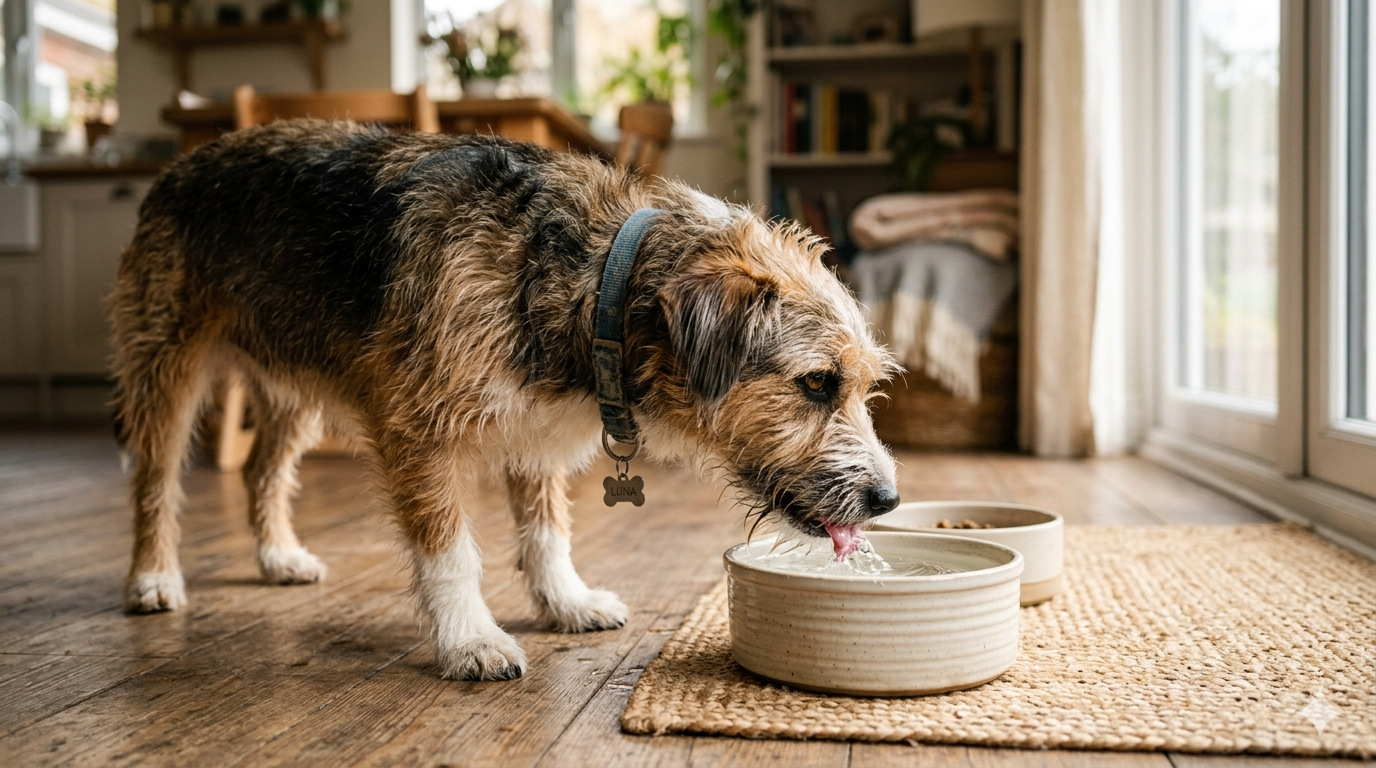 Por qué mi perro bebe mucha agua: 10 causas reales y cuándo preocuparse