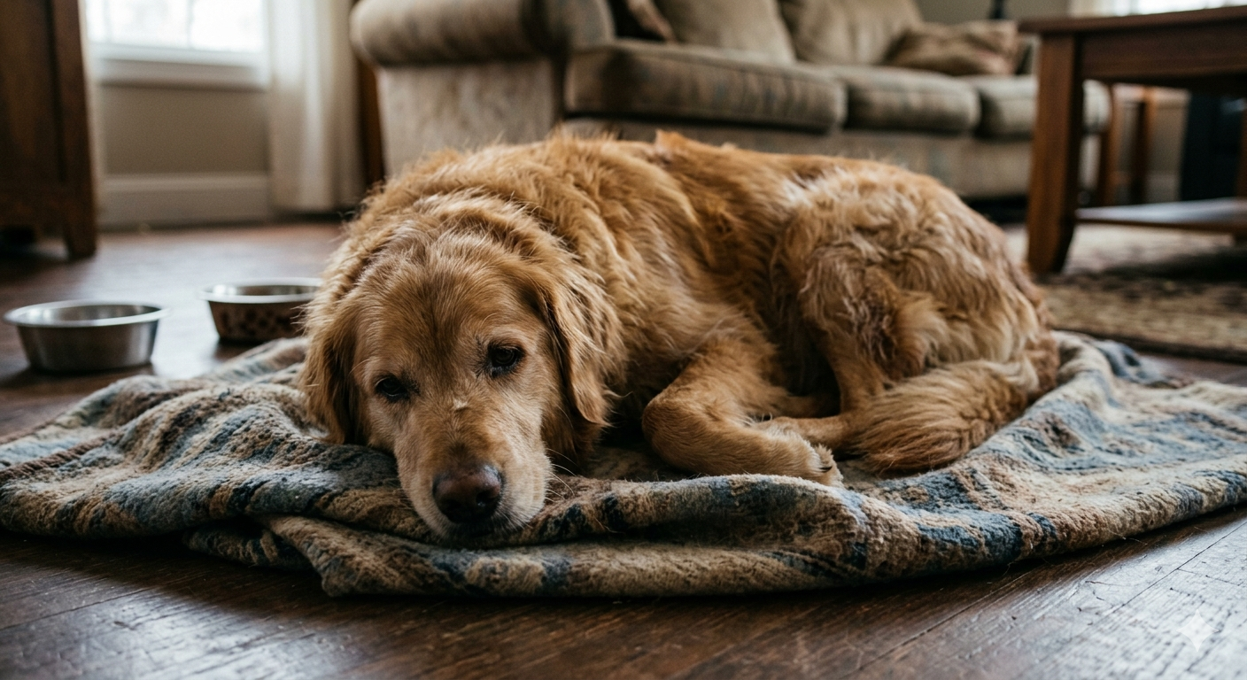 Mi perro vomita espuma blanca: 8 causas frecuentes y cuándo actuar