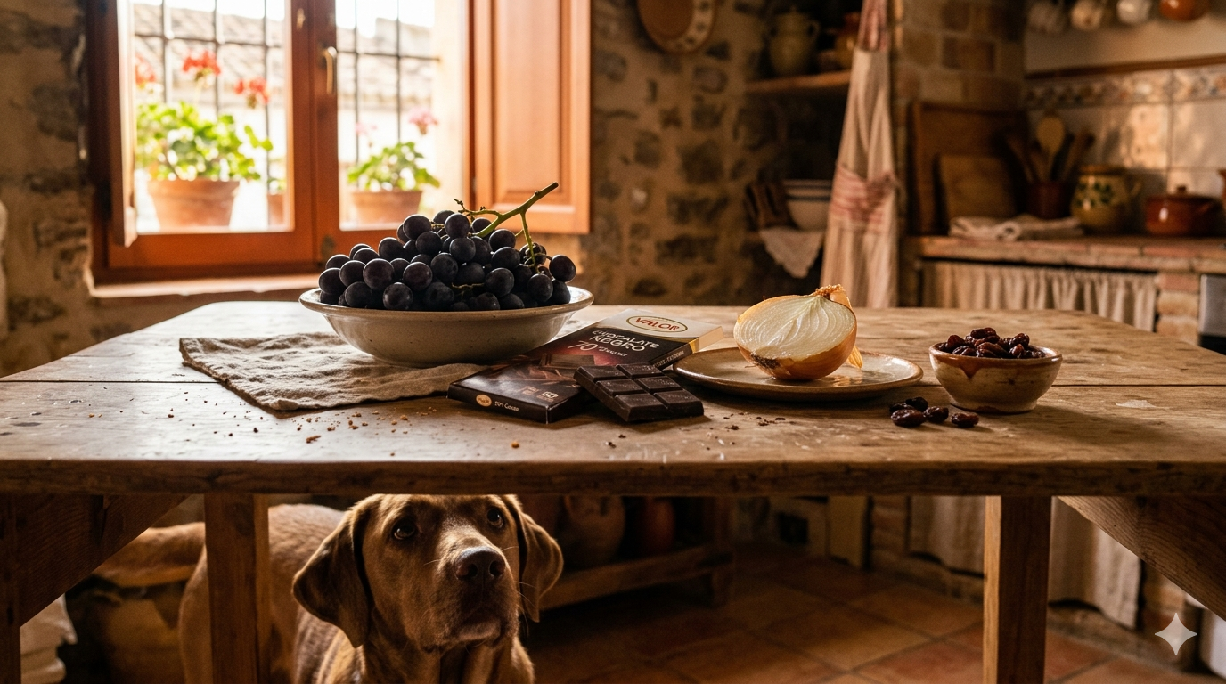 Alimentos prohibidos para perros: guía completa y actualizada
